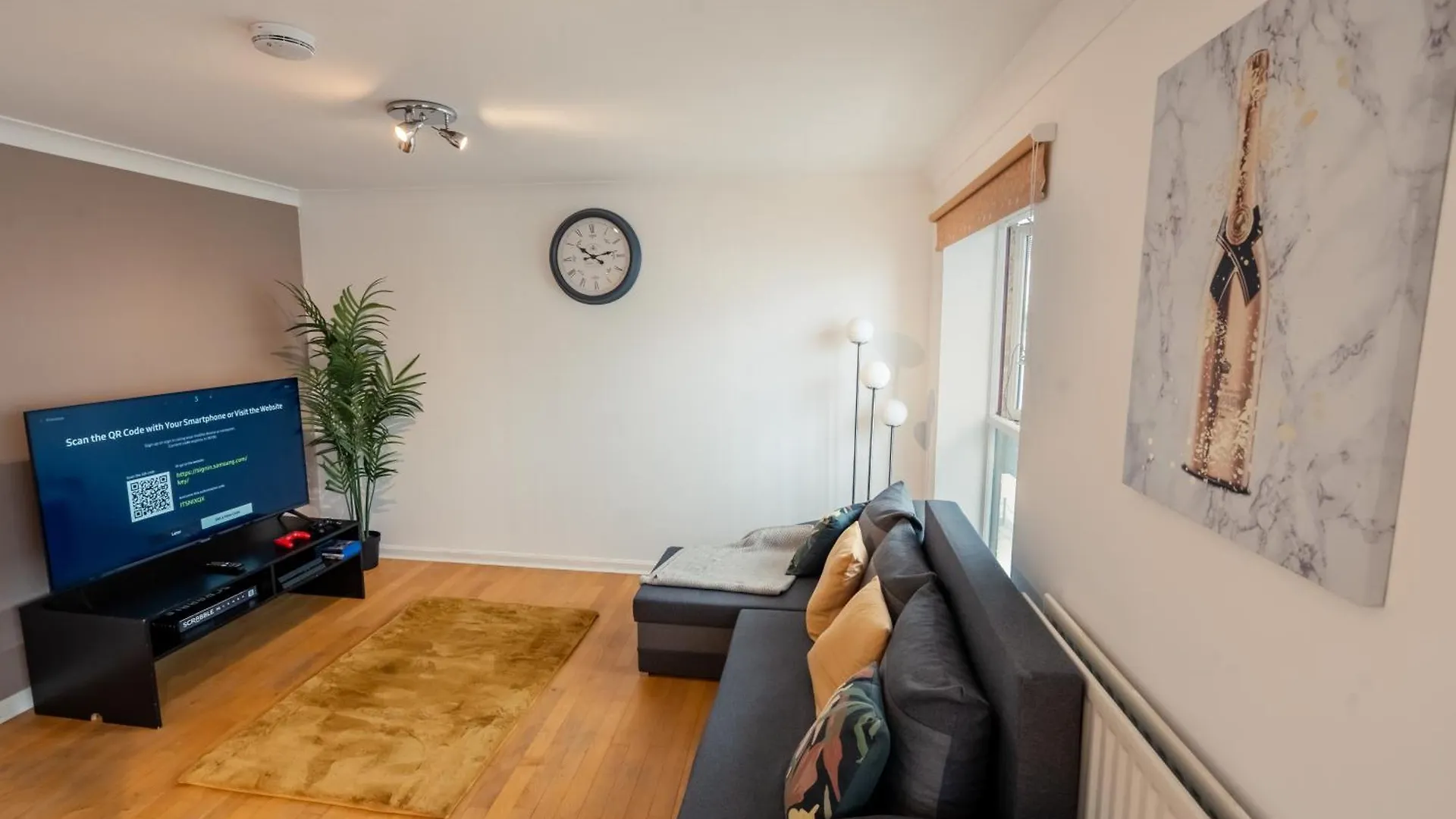 Excel London Riverview Luxury Apartment -Sleep 6- Free Parking- Playstation 4
